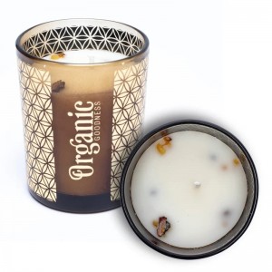 Αρωματικό Κερί Organic Goodness Λιβάνι & Μύρος - Frankincense & Myrrh